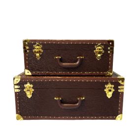 Retro Storage Box Portable Props European Decoration