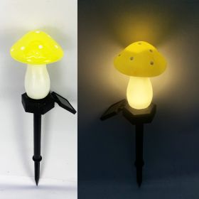 Plastics Solar Mushroom Night Light Outdoor Courtyard Garden Balcony Layout Lawn Waterproof Landscape Decoration Colorful Light