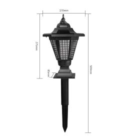 Garden Home Outdoor Waterproof Solar Mosquito Killer Lamp