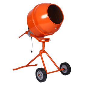 5.0 cu. ft. Portable Concrete Mixer,electric cement mixer ,ETL certificated copper motor