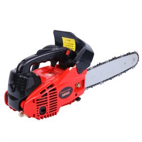 25.4CC 10 Inch Pro Petrol Top Handle Chainsaw 2500 Gasoline Chain Saw 2-stroke